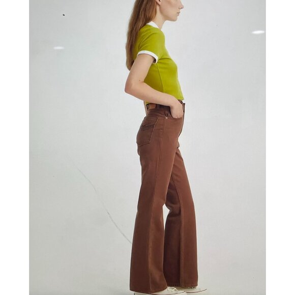 Levi's High Rise Brown Jeans - Picture 2 of 16